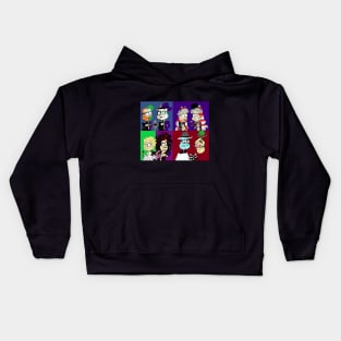 Bat Minute - Logo Collage Kids Hoodie